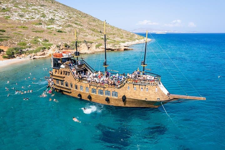 Dodecanese Day Cruise: Captain Morgan 3-Island Swim & Dolphin Safari photo 1