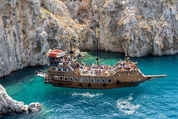 Dodecanese Day Cruise: Captain Morgan 3-Island Swim & Dolphin Safari photo 2
