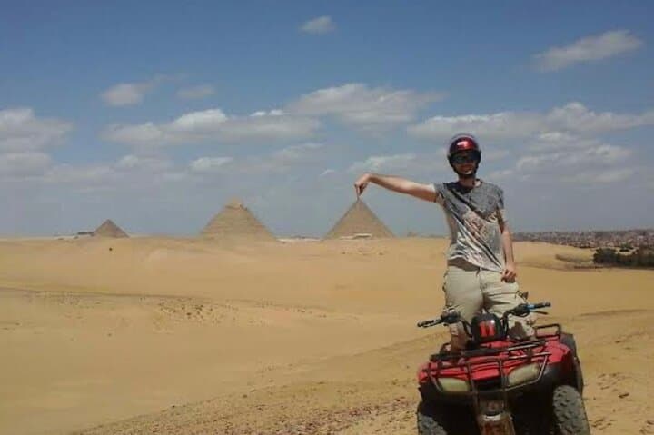 Giza Pyramids VIP Tour with ATV Quad Bike and Camel Ride photo 3