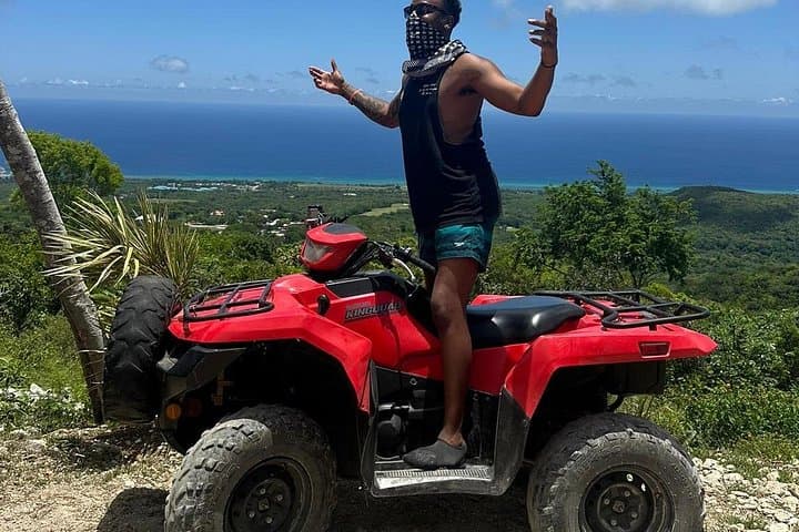 Full-Day Bamboo Rafting, ATV and Negril Sunset Tour from Montego Bay