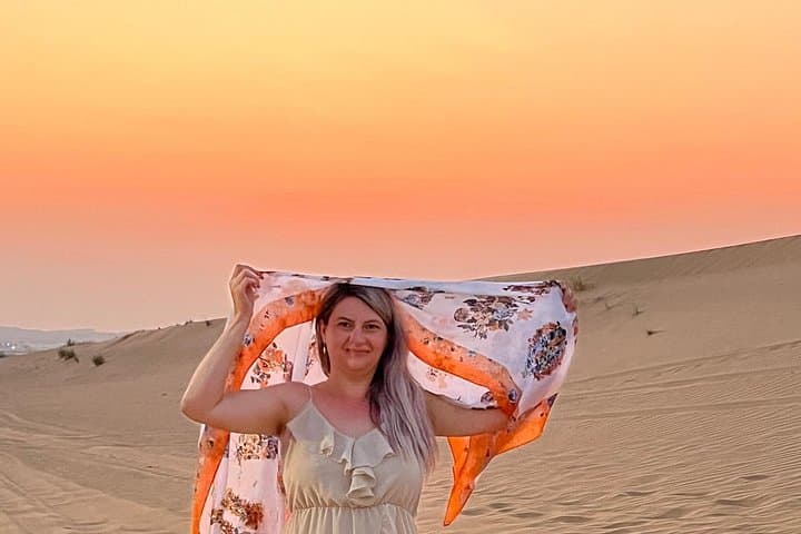 Dubai Red Dunes Safari: Dune Bashing, Camel Ride & BBQ Under the Stars photo 5