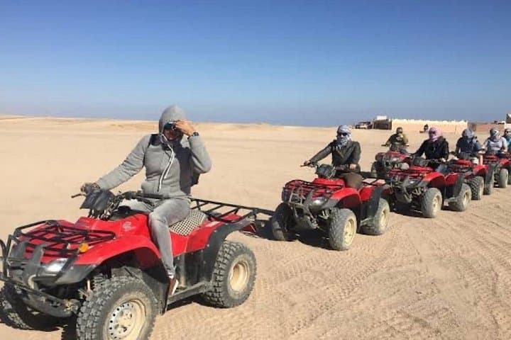 Giza Pyramids VIP Tour with ATV Quad Bike and Camel Ride photo 4