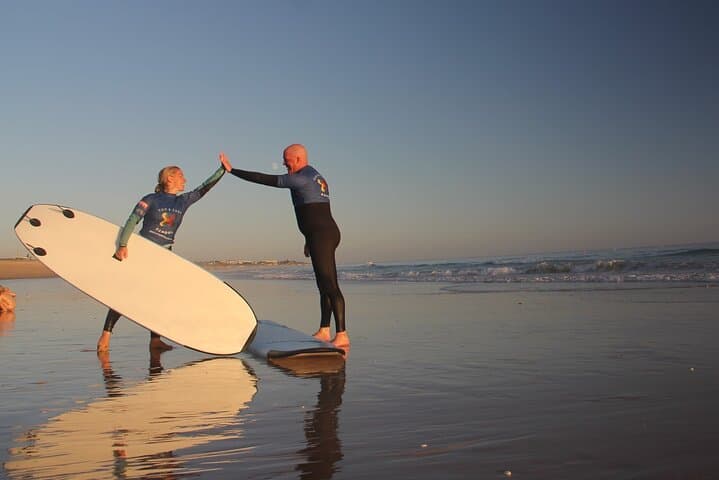 First Surf Experience in the Algarve — Beginner Surf Lessons at Armação de Pêra photo 2