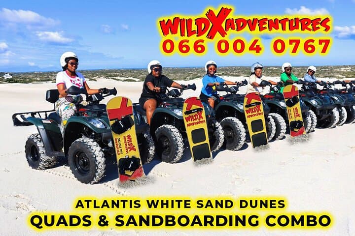 Quad Biking and Sandboarding at Atlantis Dunes — Cape Town Adventure