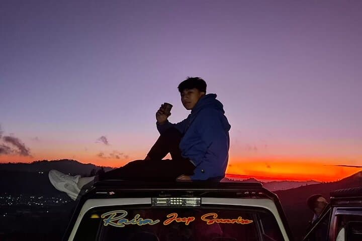 Private Jeep Sunrise Mount Batur Volcano & Black Lava Tour (No Hike) photo 5