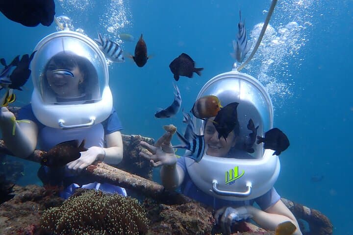 Nusa Dua Sea Walk & Parasailing — Walk the Seabed and Soar Over Bali photo 1