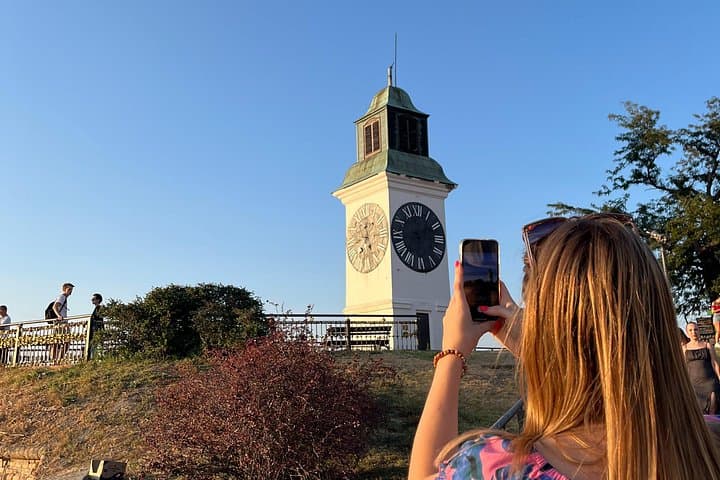 Explore Novi Sad: City Center Walk and Petrovaradin Fortress Views