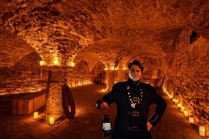 Prague Ghost Tour: Lantern-Lit Old Town, Medieval Underground & Dungeon Experience