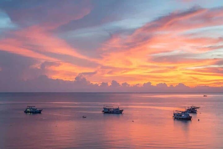 St. Andrews State Park Sunset Cruise: Evening Serenity on Panama City Beach Waters