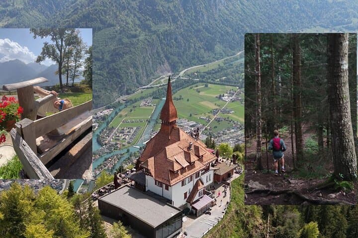 Summit Harder Kulm: Guided Hike in Interlaken with a Swiss Triathlete