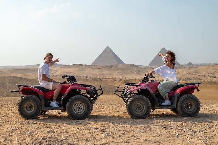 Giza Pyramids Private Tour: Camel Ride & 60‑Minute Quad Bike Experience photo 6