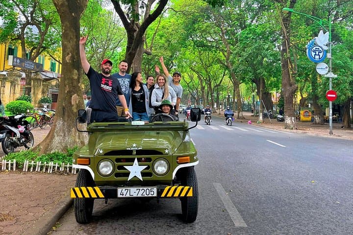 Hanoi Jeep Tour: Train Street, Long Bien Bridge & Hidden Old-Quarter Gems photo 2