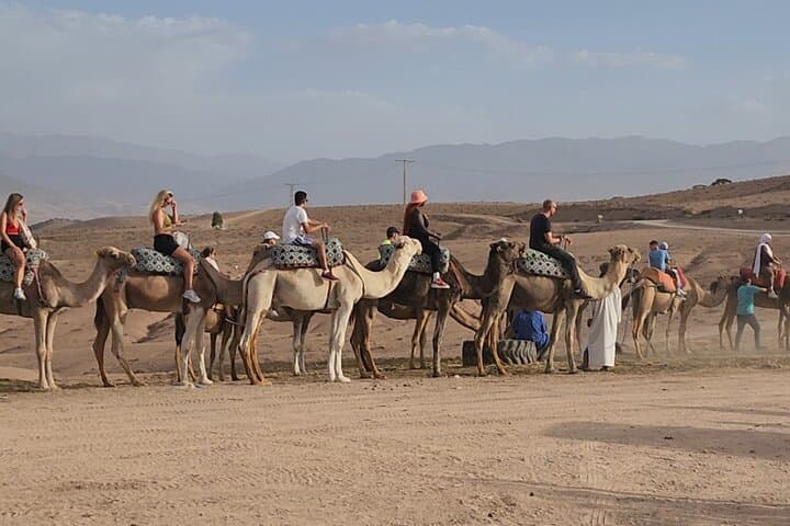 Agafay Desert Camel Ride & Traditional Dinner: Evening Experience from Marrakech photo 3