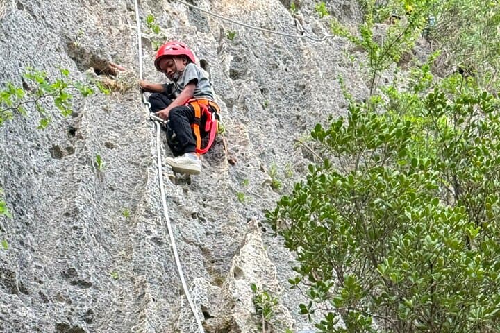 Via Ferrata and Abseiling on Tafelberg, Curaçao — Guided Climb and Descent photo 3