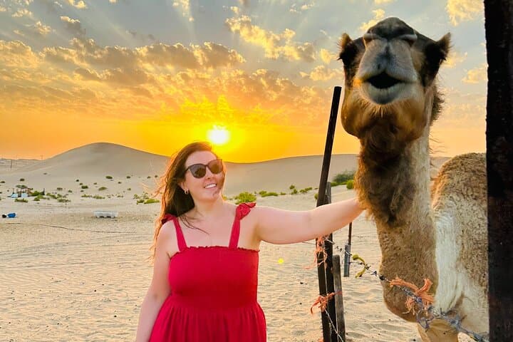 Abu Dhabi Private Dune Drive and Camel Farm Safari photo 3