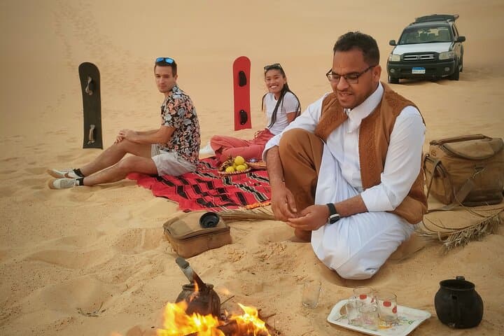 Siwa Desert Safari: Sandboarding, Hot Springs & Sunset Camp