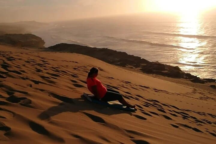 Sandboarding Rush at Timlaline Dunes with Caves View — Agadir Adventure photo 5