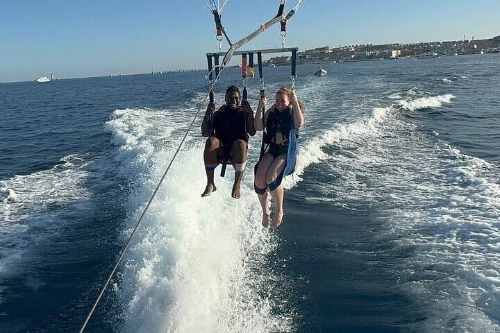 Parasailing in Sharm El Sheikh: 50m Sky-High Flight with Hotel Pickup photo 6