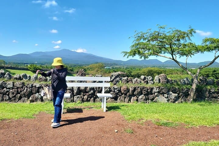 Sangumburi Crater & Jeju Stone Park: Private Taxi Tour on Jeju Island photo 6