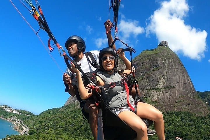 Tandem Paragliding from Pedra Bonita — Rio de Janeiro Scenic Flight