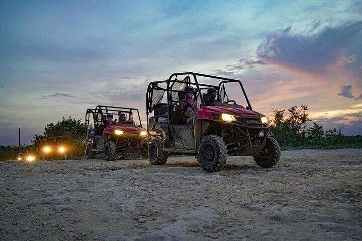Punta Cana Buggy Adventure with Moonlit Cenote Swim and Taíno Night