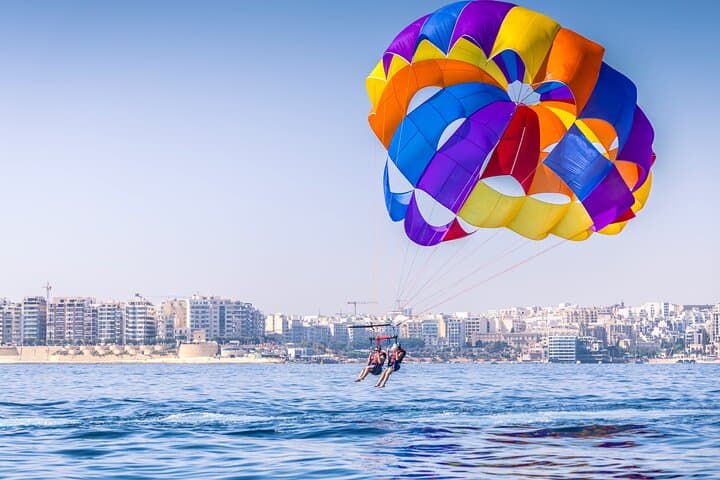 Parasailing in Malta: Soar 200m Above St. George's Bay
