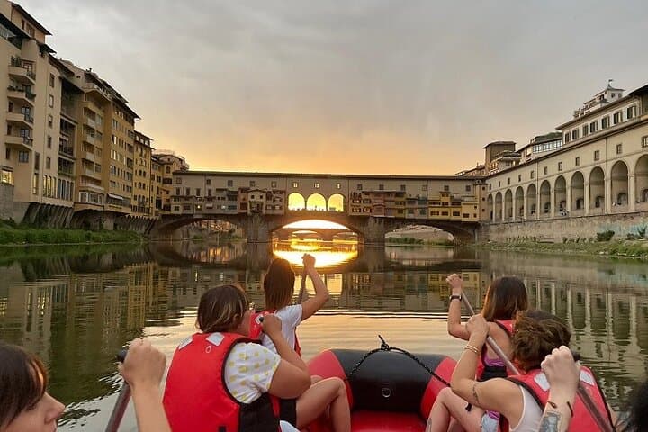Paddling Under Ponte Vecchio: Rafting the Arno Through Florence's Historic Center photo 2