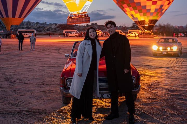 Cappadocia Dream Drive: Classic Car Tour to Göreme Balloon Sites photo 3