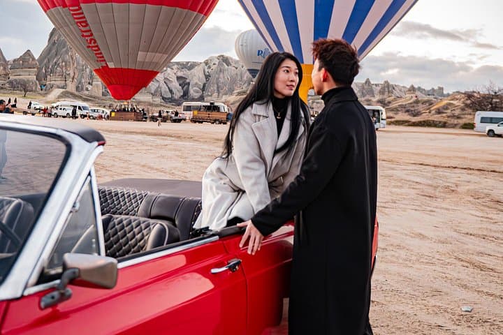 Cappadocia Dream Drive: Classic Car Tour to Göreme Balloon Sites photo 4