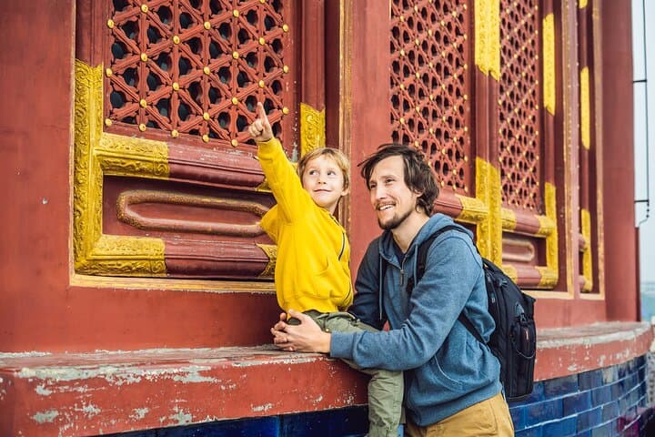Kid-Friendly Beijing Private Guided Tour: Forbidden City, Tiananmen & Jingshan Views for Families