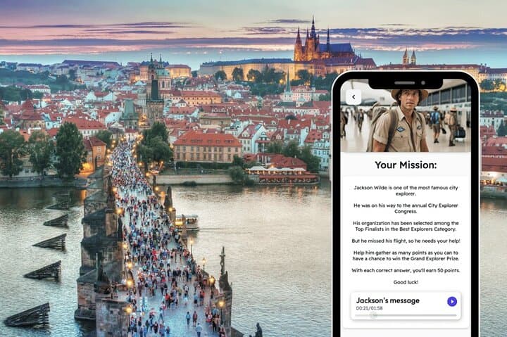 Prague Self-Guided Exploration Game: Interactive Phone Tour of Old Town & Castle photo 2