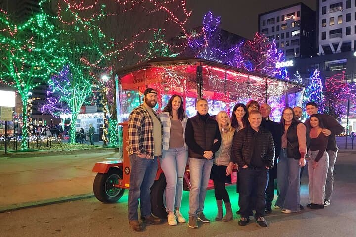 Trolley Pub Holiday Lights Tour Columbus — BYOB Short North & Downtown Lights Ride