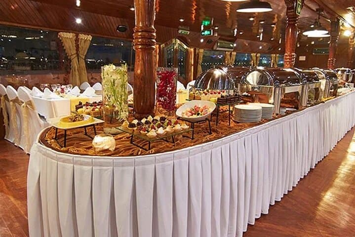 Dubai Marina Dhow Dinner Cruise with Live Tanoura Show and Pickup photo 5