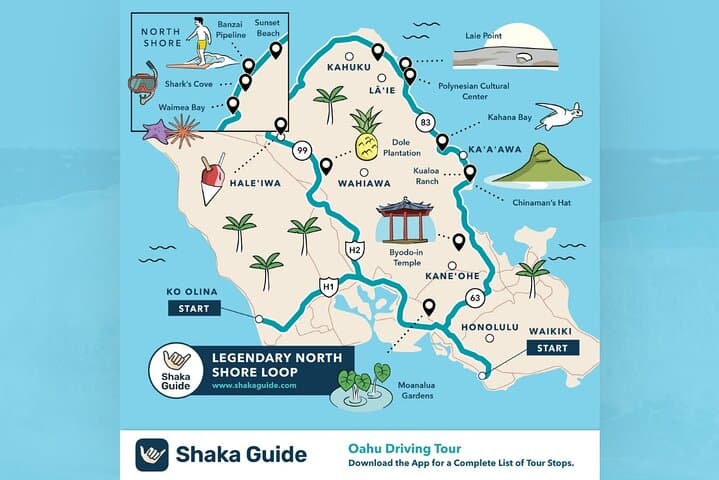 Drive Oahu's North Shore: Self-Guided Audio Tour from Waikiki photo 4
