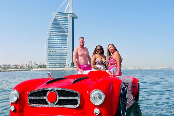 Jet Car Experience Dubai: High-Speed Coastal Ride with Burj Al Arab Views