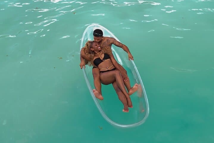 Clear Kayak Drone Photoshoot in Frigate Bay, St Kitts photo 3