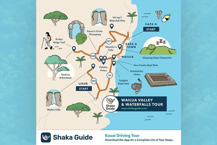 Wailua Valley & Waterfalls Audio Driving Tour (Kauai) — Self-Guided GPS Driving Route photo 4