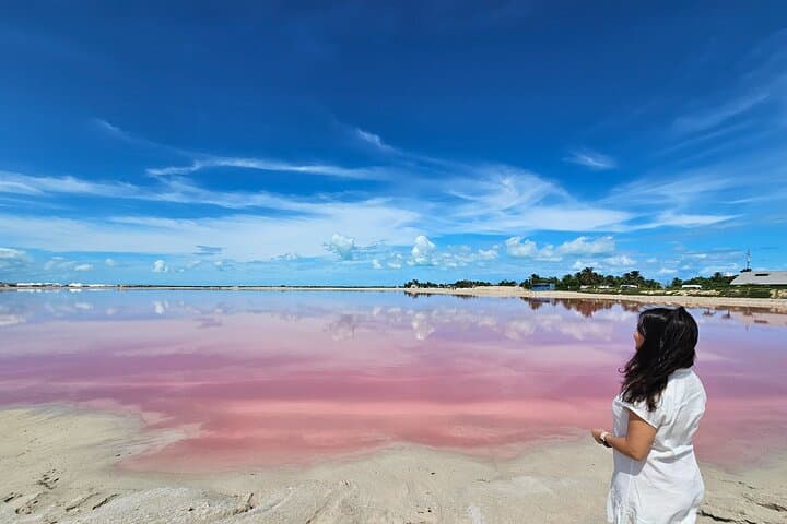 Las Coloradas Pink Lakes Hike and Río Lagartos Wildlife Boat Tour photo 2