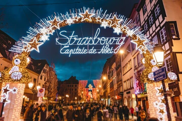 Private Strasbourg Christmas Walking Tour with Mulled Wine