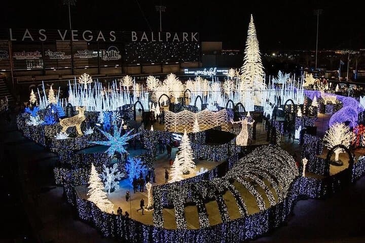 Enchant Christmas Las Vegas: Inside the Holiday Light Maze and Ice Rink