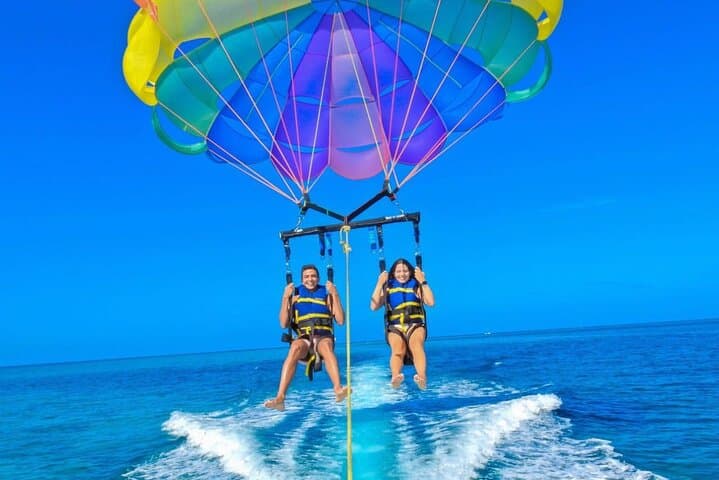 Sky-High Parasailing Over Montego Bay's Coral Coast photo 2