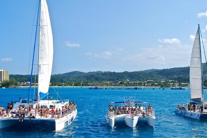 Montego Bay Bamboo Rafting + Party Catamaran Cruise with Open Bar photo 6