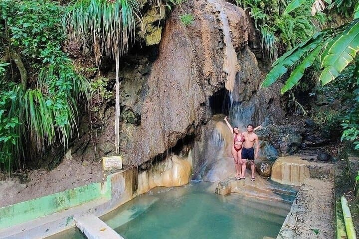St Lucian Vibe & Culture Day Tour — Soufrière, Mud Baths, Toraille Waterfall and Pitons Lunch