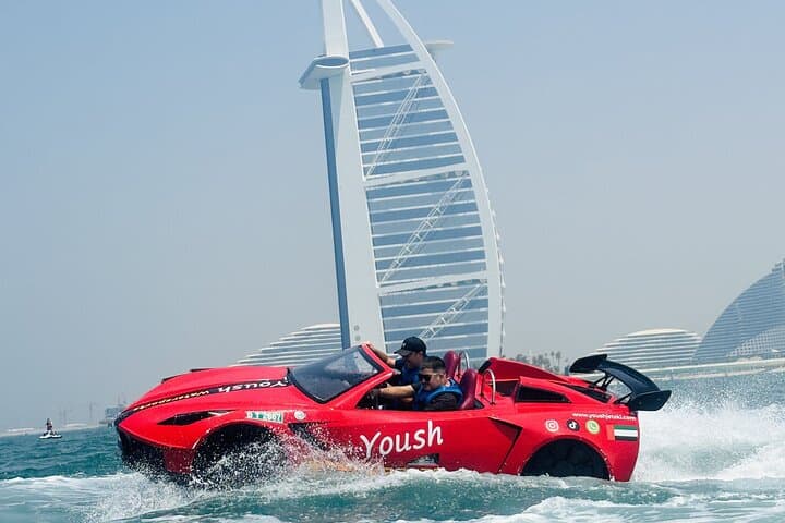 30-Min Jetcar Harbor Run: Burj Al Arab & Dubai Skyline Views