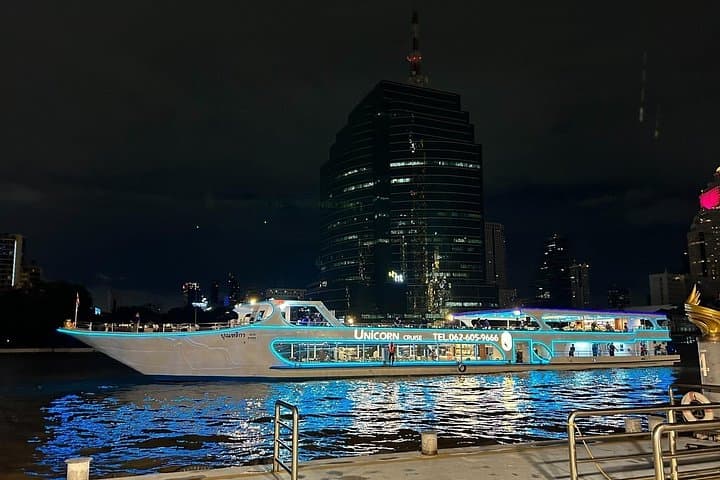 Bangkok Chao Phraya Unicorn Dinner Cruise — Nighttime Buffet, Landmarks & Live Music photo 2