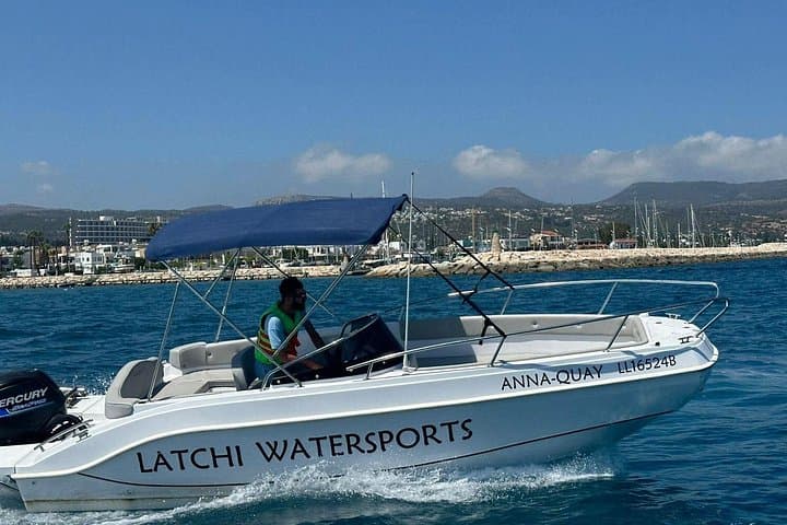 Self-Drive Eco Speedboat to Blue Lagoon & Akamas Coast — Latchi Boat Hire photo 2