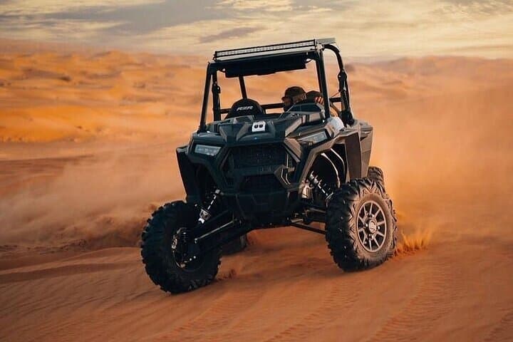 Polaris 1000cc Buggy Ride in Dubai's Red Dunes — 60-Min Desert Adventure