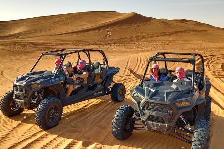 Polaris 1000cc Buggy Ride in Dubai's Red Dunes — 60-Min Desert Adventure photo 4