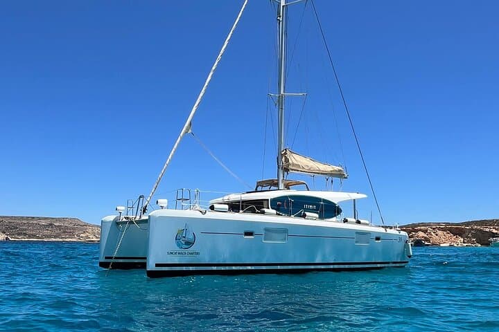 Half-Day Catamaran to Blue Lagoon & Crystal Lagoon — Comino Scenic Cruise photo 4