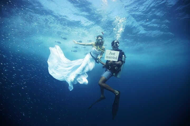 Hurghada Underwater Proposal on the Red Sea: Eternal Depths Romantic Dive Experience
